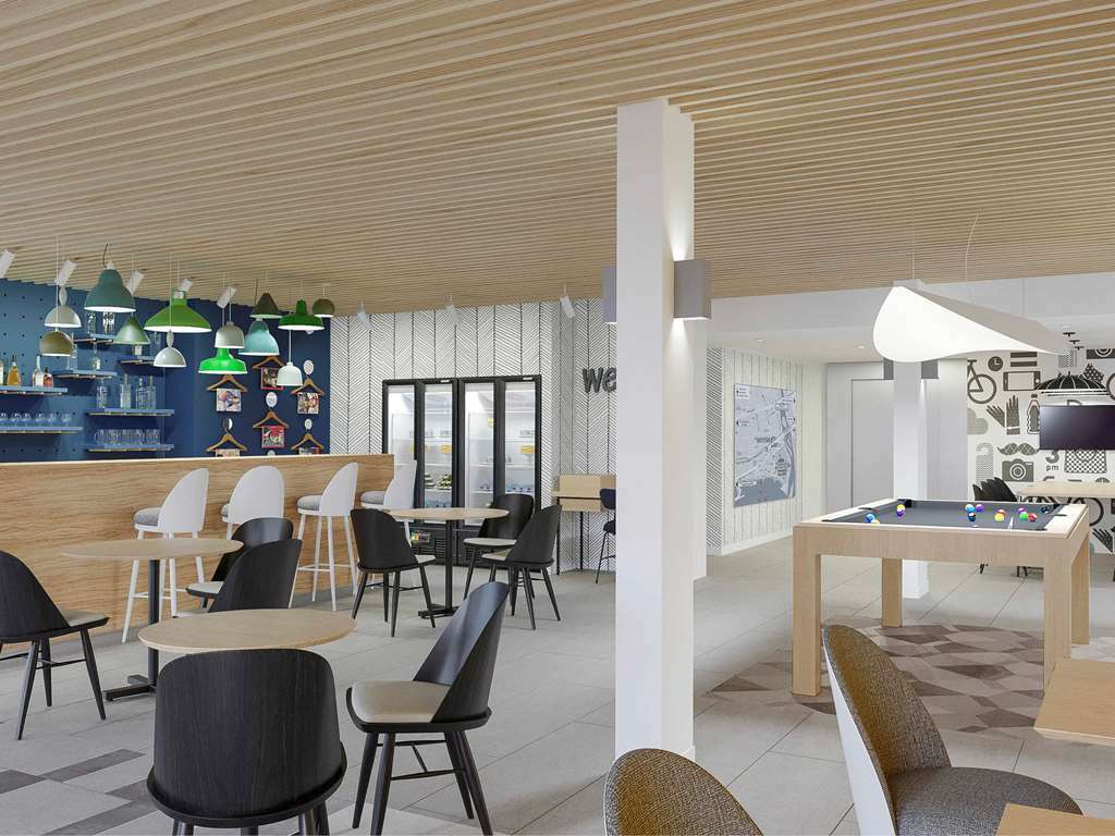 Ibis Styles Nice Cap 3000 Aeroport Saint-Laurent-du-Var Restoran foto